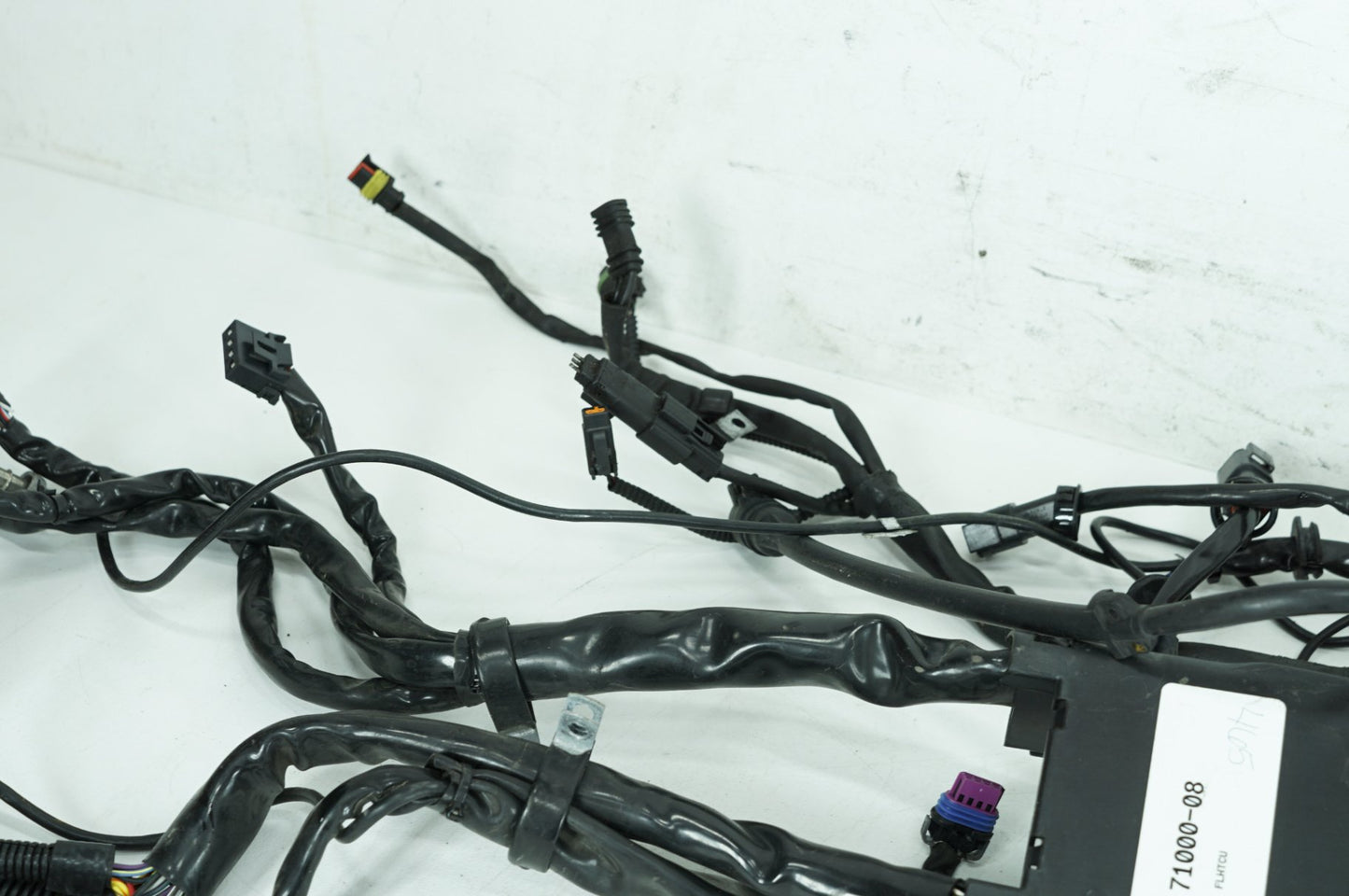 2007 - 2012 Harley-Davidson Touring Electra Glide Ultra Main Wire Wiring Harness Loom NON-abs 71000-08