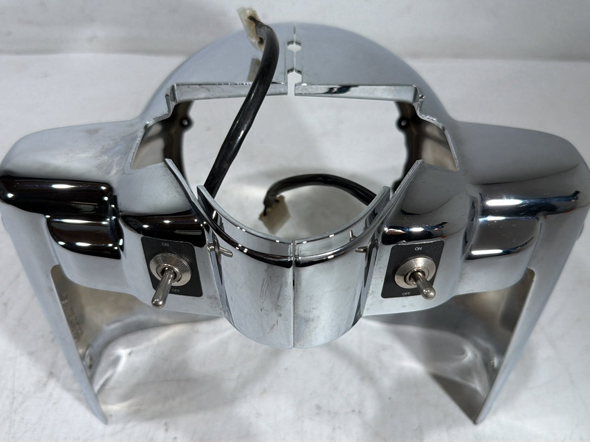 2010 Harley Road King Touring Classic OEM Left & Right Headlamp Nacelle Covers