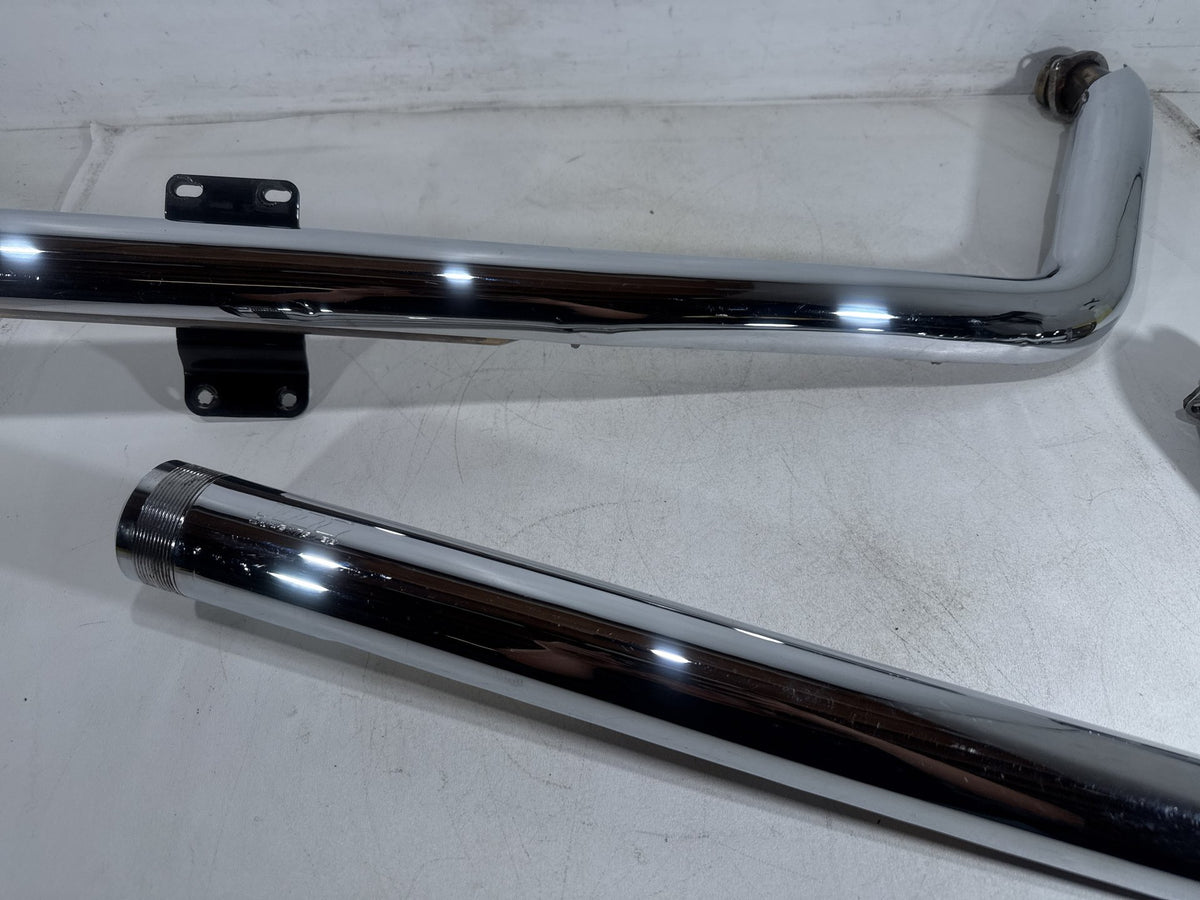 1994 Harley Softail Custom FXSTC OEM Exhaust Header Pipes Muffler