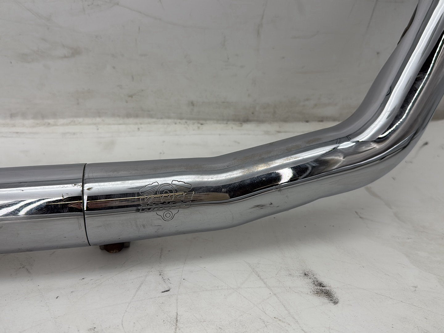 2002 Harley Heritage Softail Classic FLSTC OEM Exhaust Header Pipes Vance & Hines