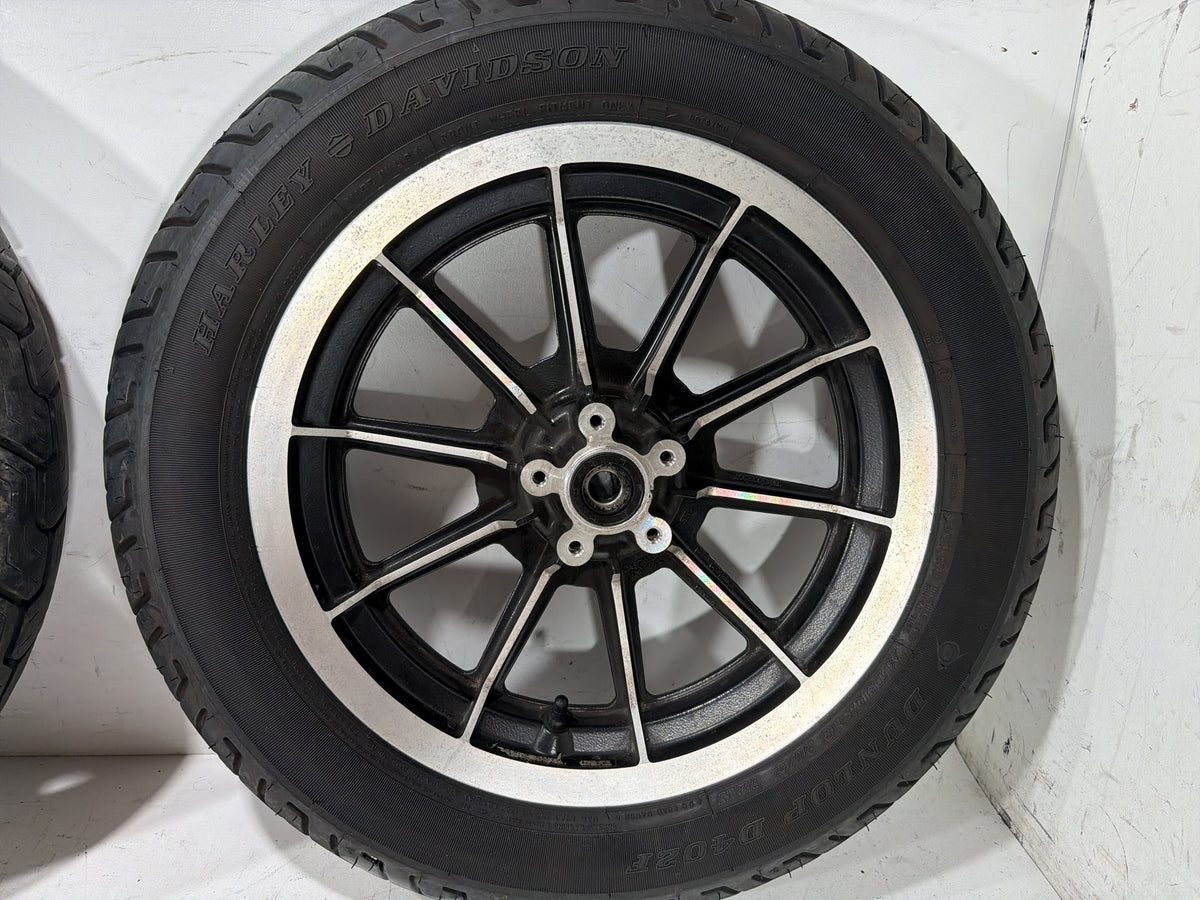 95 Harley Electra Glide Touring Classic Front & Rear Wheel Rim Tire MT90B16 16"