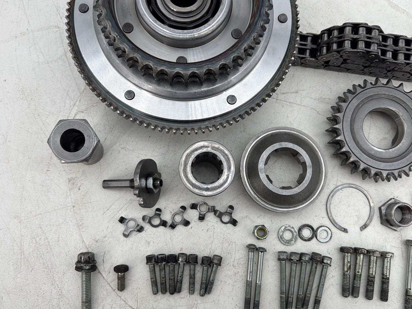 2003 Harley Dyna Wide Glide FXDWG OEM Clutch Basket Chain Tensioner Kit