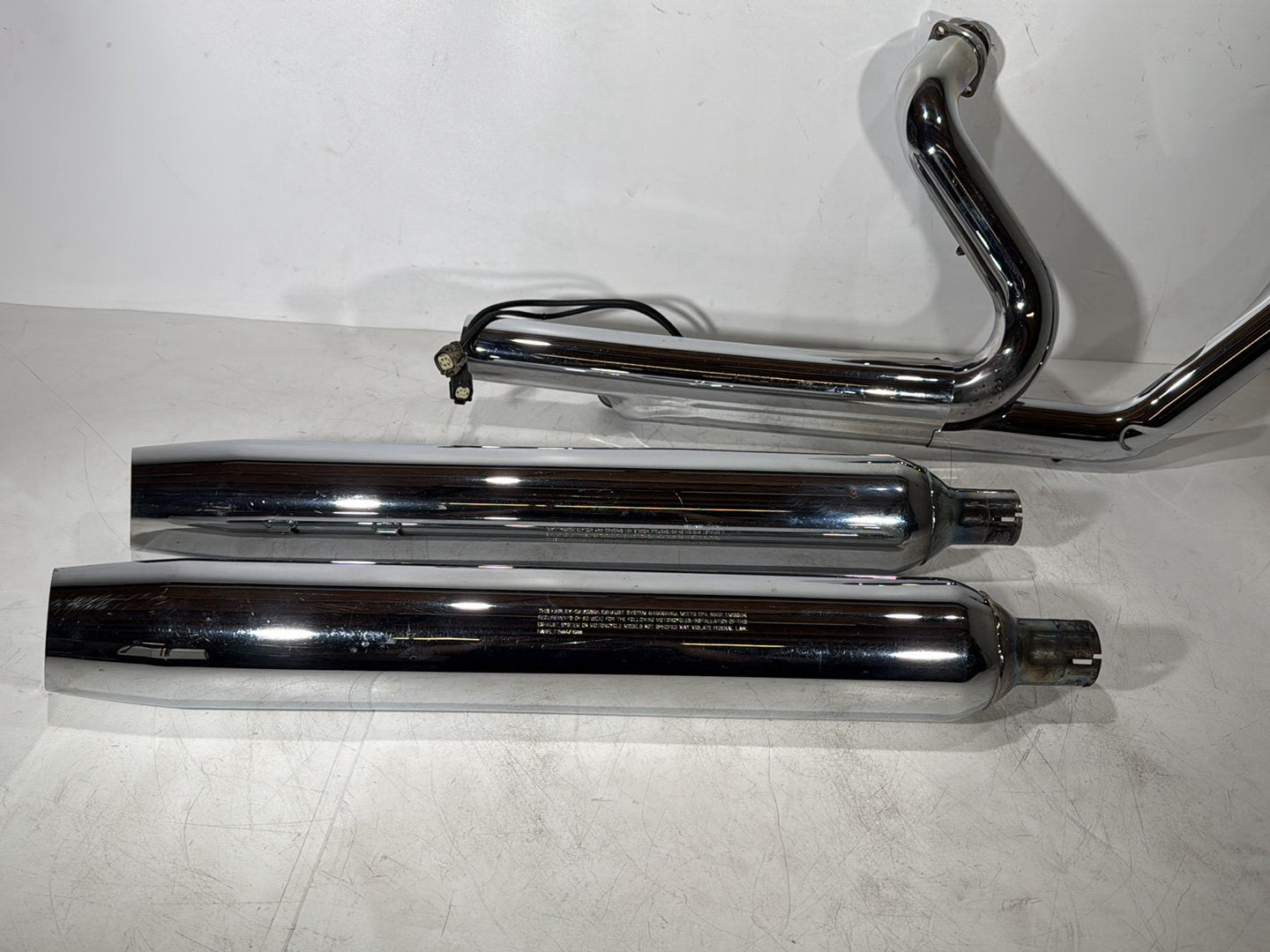 2007 - 2016 Harley-Davidson Touring Electra Glide Ultra Exhaust Header Pipes Muffler 66855-10
