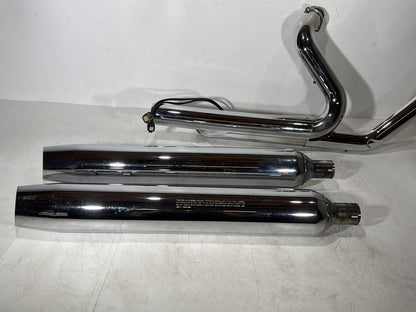 2007 - 2016 Harley-Davidson Touring Electra Glide Ultra Exhaust Header Pipes Muffler 66855-10