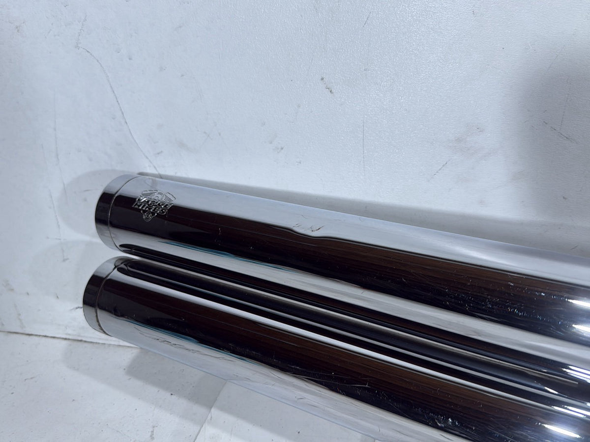 2005 Harley Softail Fat Boy FLSTF OEM Exhaust Header Pipes Vance & Hines