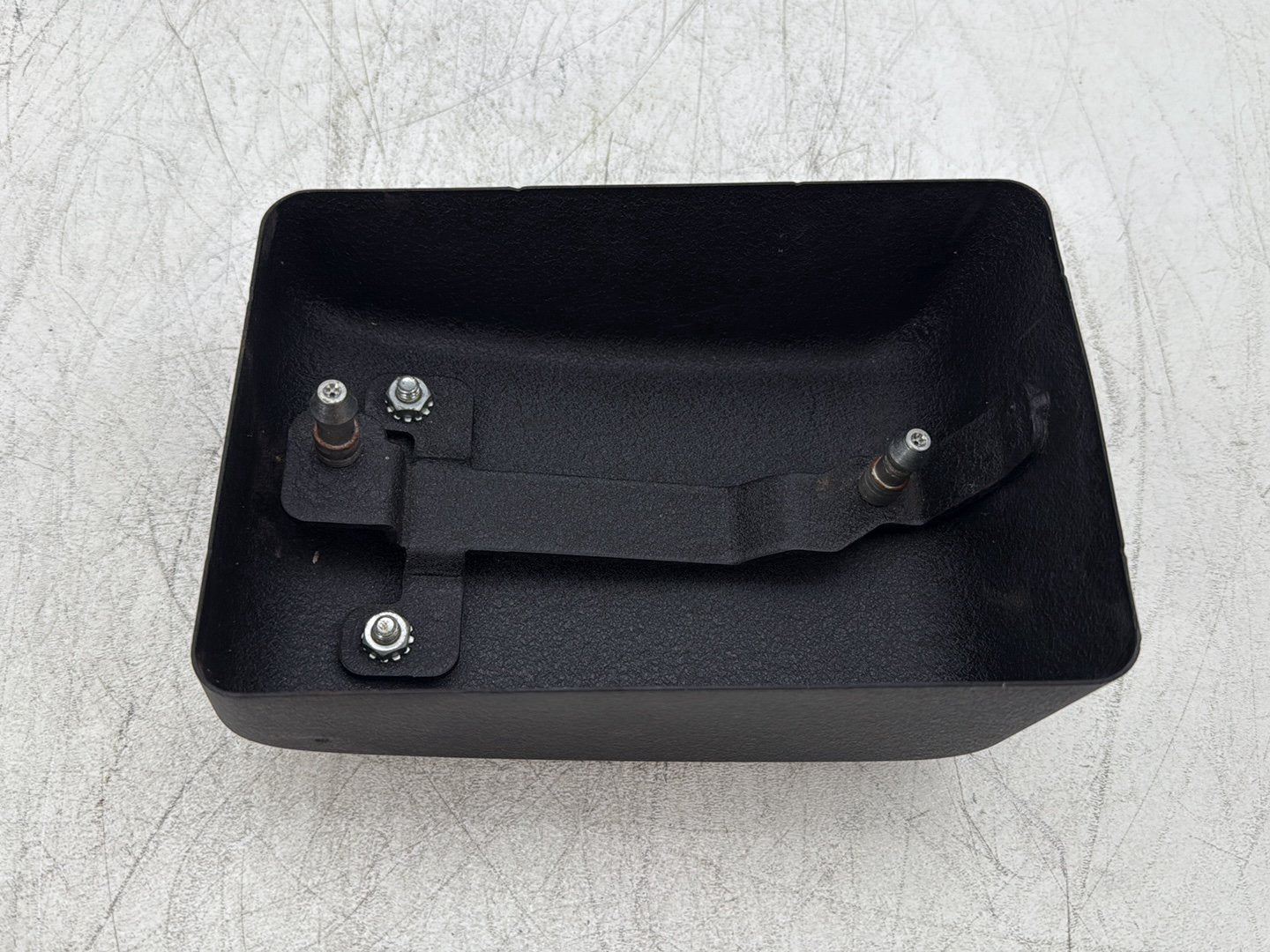 2007 Harley Dyna Street Bob FXDBI OEM Electrical Side Cover Tray Panel