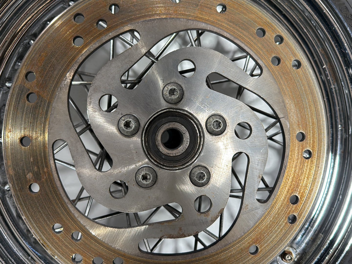 2005 Harley Heritage Softail Front Rear Wheel Rim Tire 130/90B16 150/80B16