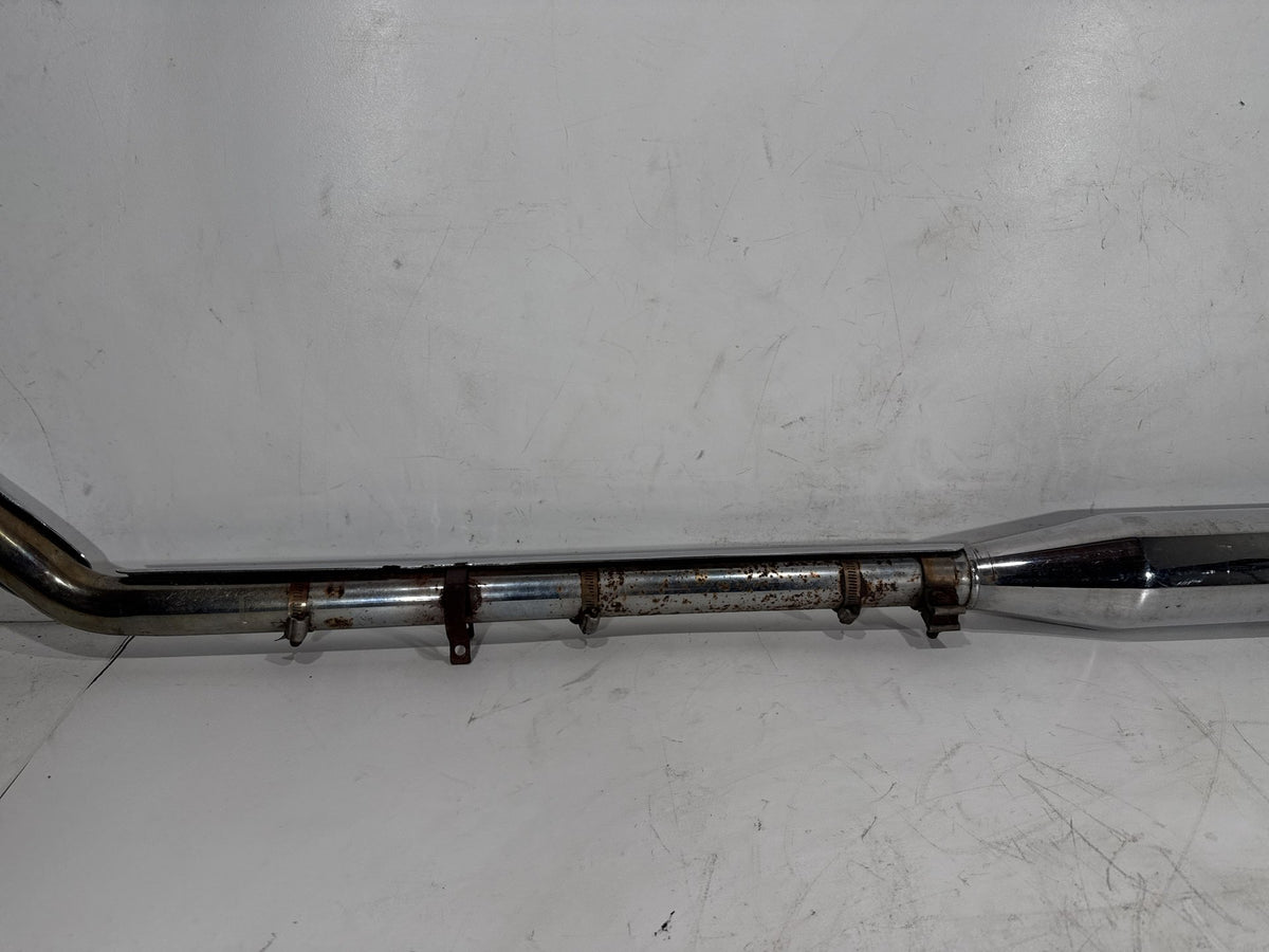 06 Harley Road King Touring Custom Exhaust Header Pipes Vance & Hines Scratched