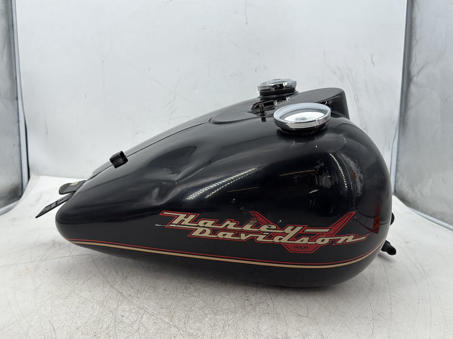 1995 Harley Road King Touring OEM Fuel Gas Tank Gasoline Reservoir DENTED