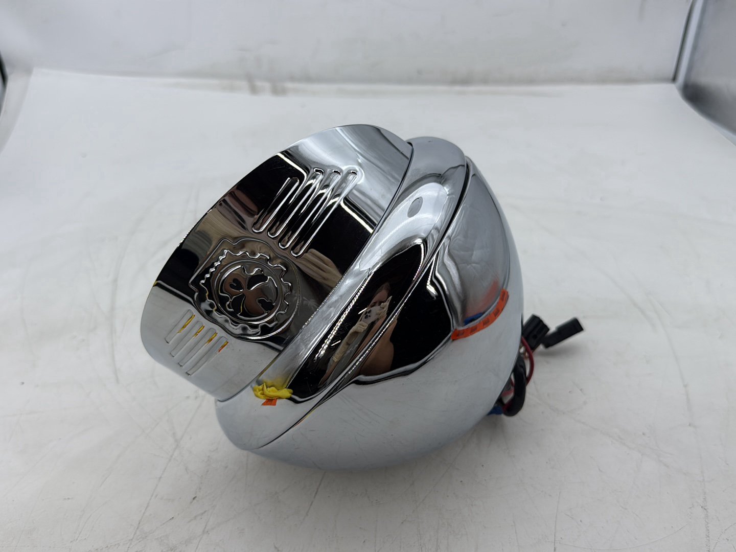 2005 Harley Heritage Softail Classic OEM Headlight Headlamp Head Light Halogen