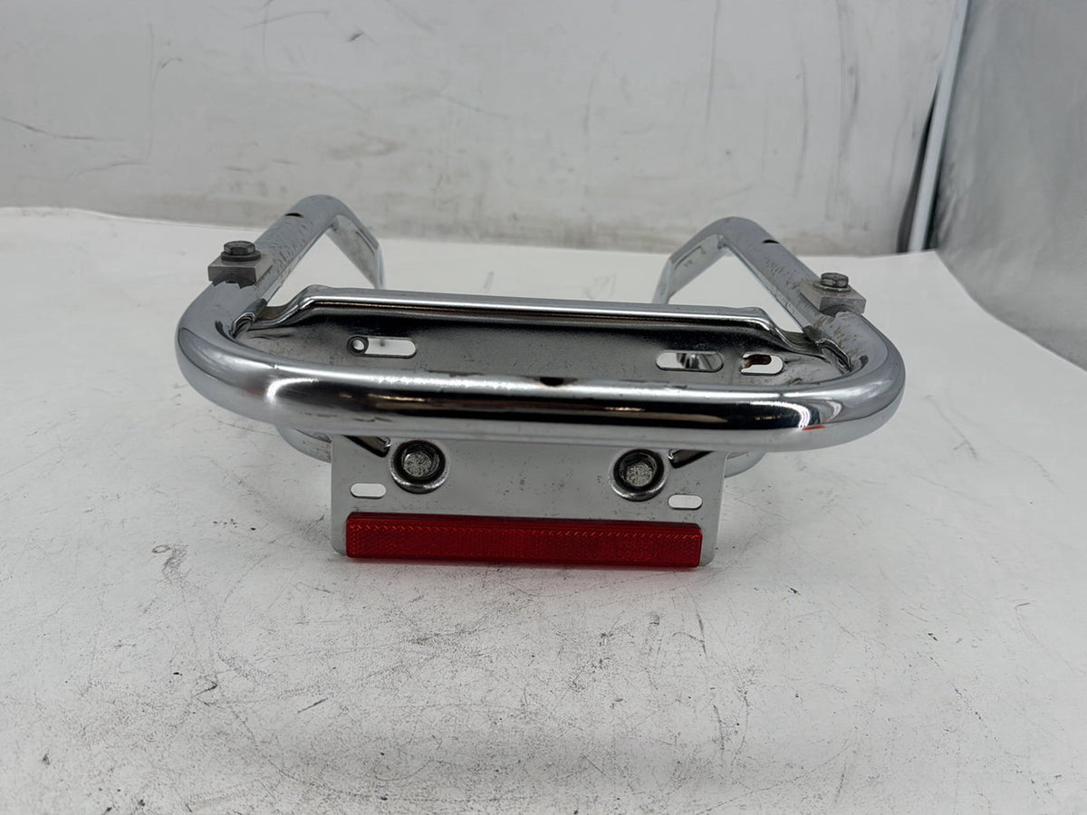 1997 Harley Road King FLHPI OEM Rear License Plate Support Bar Holder
