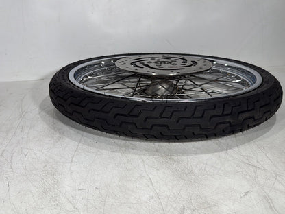 2005 Harley Sportster XL883C 883 Custom OEM Front Wheel Rim Tire Spoked