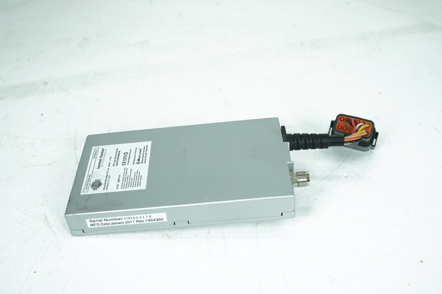 2007 - 2012 Harley-Davidson Touring Electra Glide Ultra XM Harman Kardon Radio Module 76236-06C