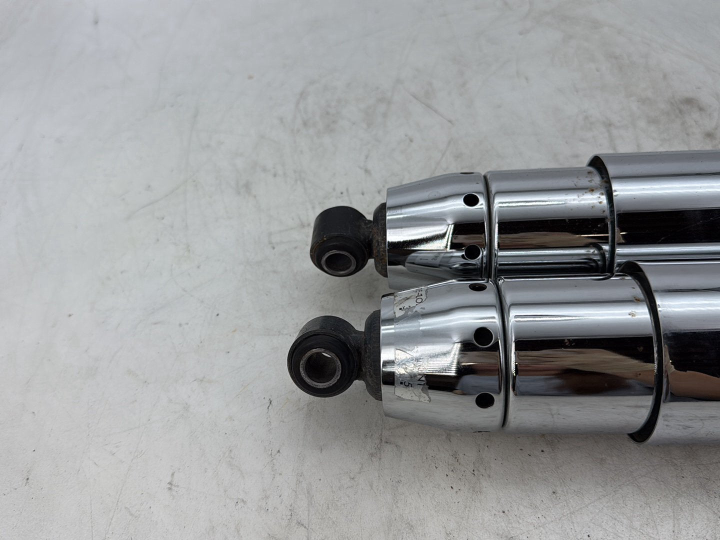 2012 Harley Dyna FXDF Fat Bob OEM Rear Left Right Shock Absorbers