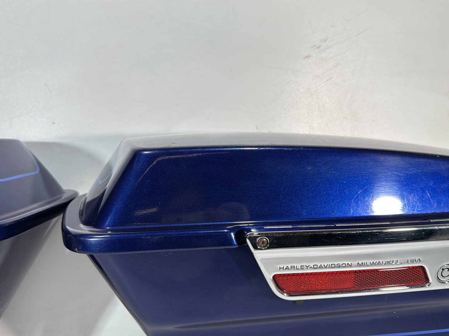 2007 Harley Touring FLHTCU Electra Glide Ultra OEM Left Right Saddlebags Luggage NOKey