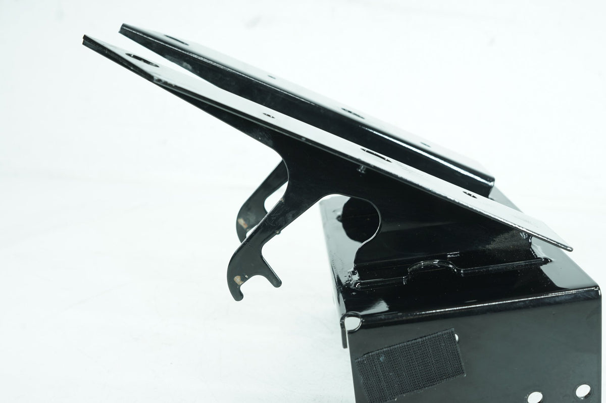 2012 Harley Touring FLTRX Road Glide OEM Front Fairing Radio Caddy Mount Holder