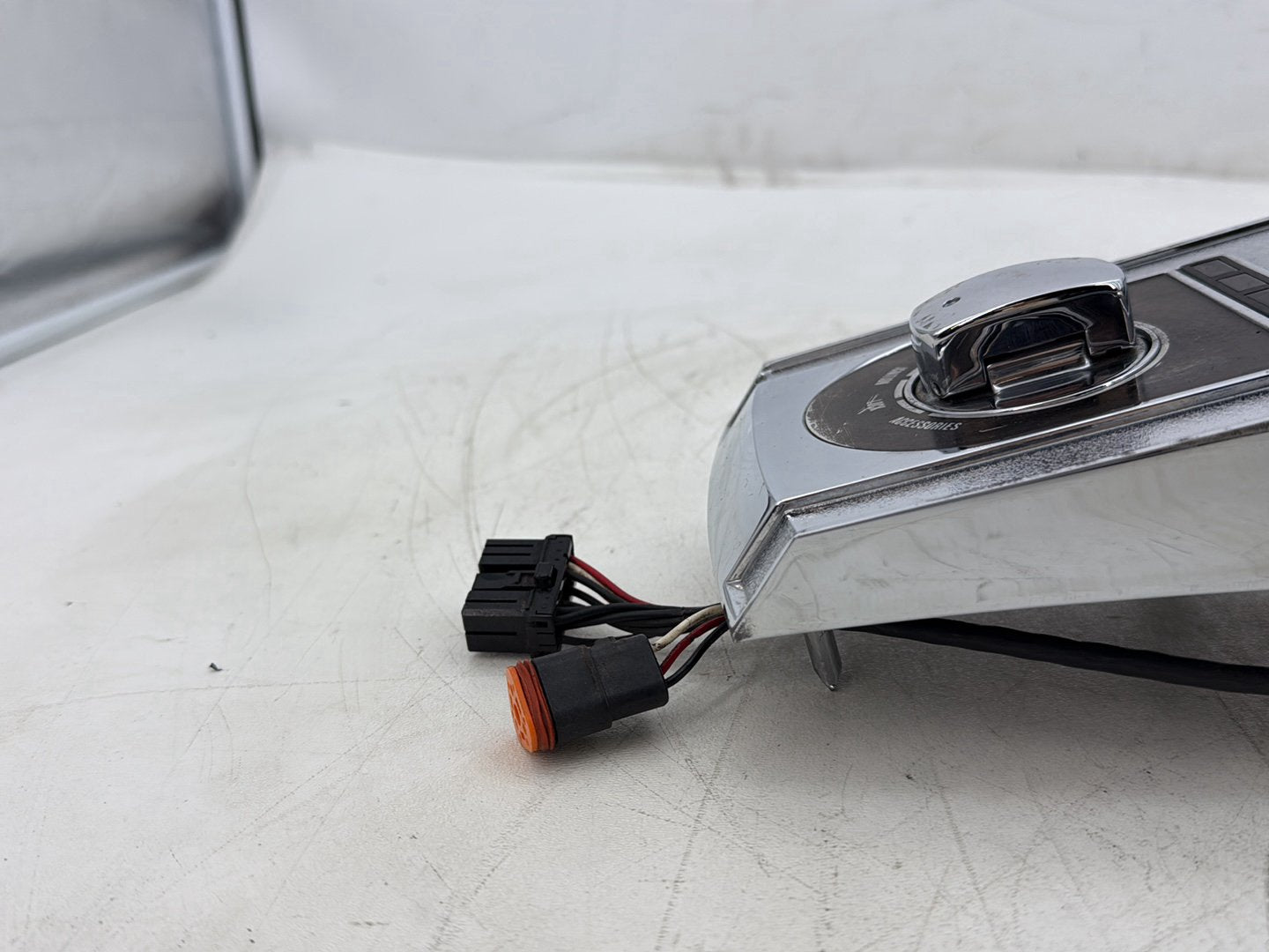97 Harley Softail Heritage Classic Fuel Tank Dash Console Speedometer NOKey 36K