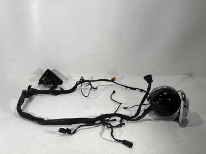 01 Harley Sportster 883 XLH883 OEM Headlight Headlamp Halogen w/ Main Wire CARB