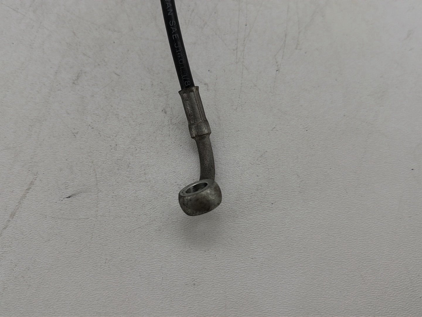 2009 Harley Dyna Street Bob FXDB OEM Rear Brake Hose Line Pipe