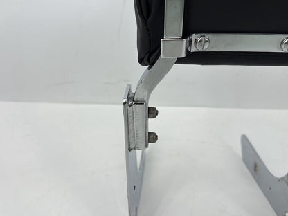 2009 Harley Sportster XL1200C 1200 Custom OEM Rear Sissy Bar w/ Backrest Cushion Pad