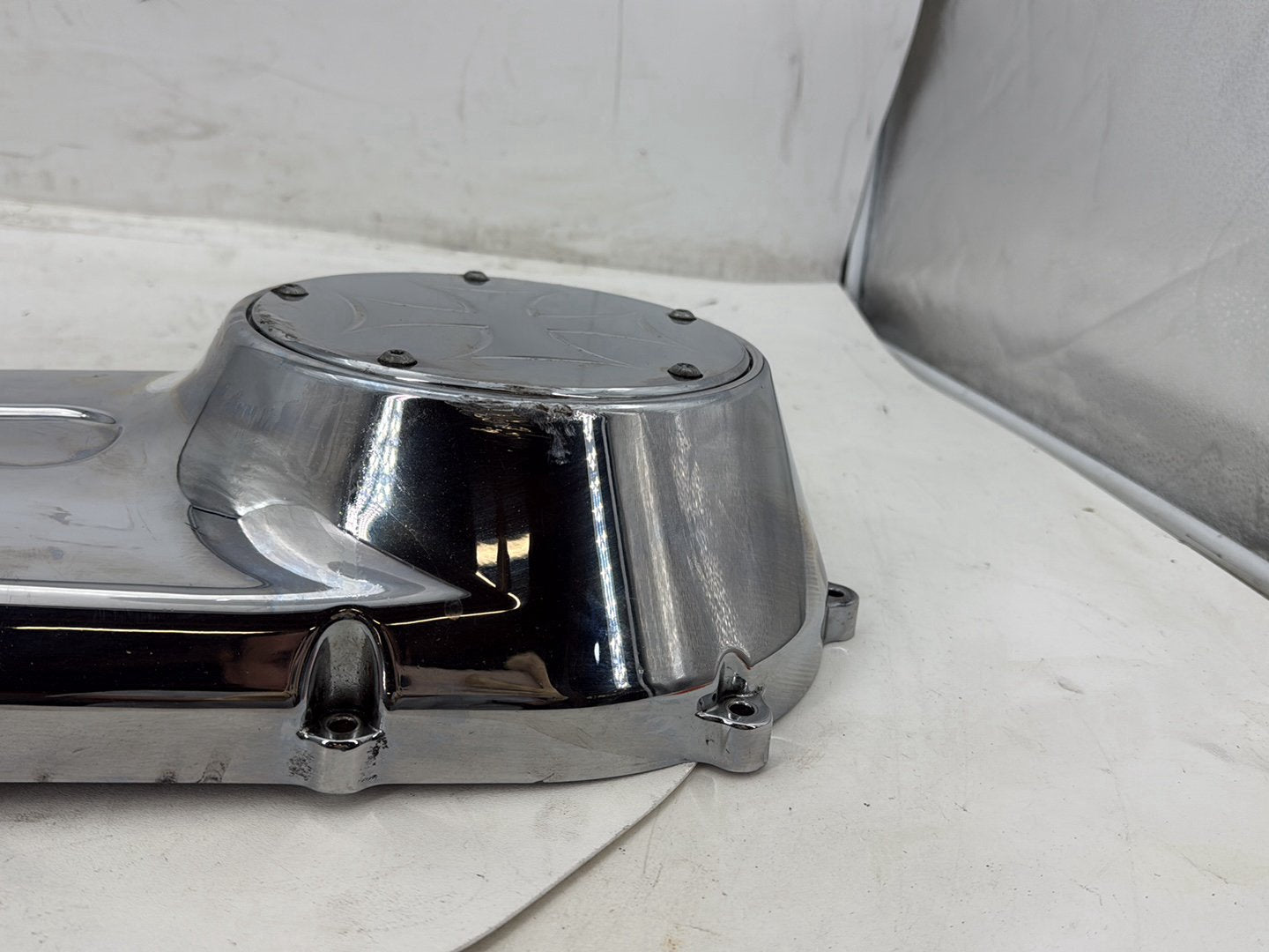 2006 Harley Dyna Super Glide Custom FXDCI OEM Outer Primary Clutch Cover
