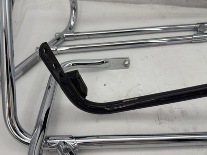 2006 Harley Road King Touring FLHRCI Classic OEM Rear Left Right Saddlebag Guard Rails Bar