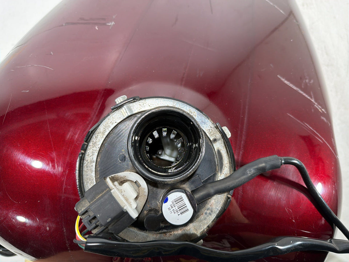 2015 Harley Electra Glide Touring OEM Fuel Gas Tank Gasoline Reservoir DENTED