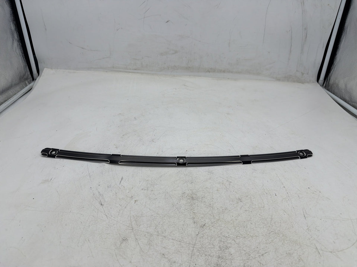 2010 Harley Street Glide Touring FLHX OEM Front Windshield Mount Trim Strip