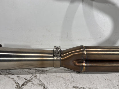 2004 Harley Dyna Super Glide FXDI OEM Exhaust Header Pipes Muffler