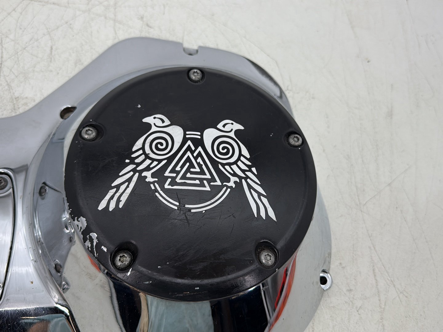 2004 Harley Road King Touring Custom FLHRSI OEM Outer Primary Clutch Cover