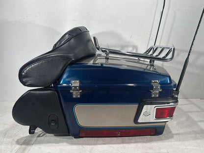 1998 Harley Touring FLHTCUI Electra Glide Ultra OEM Pass Backrest Tour Pak Luggage NOKey