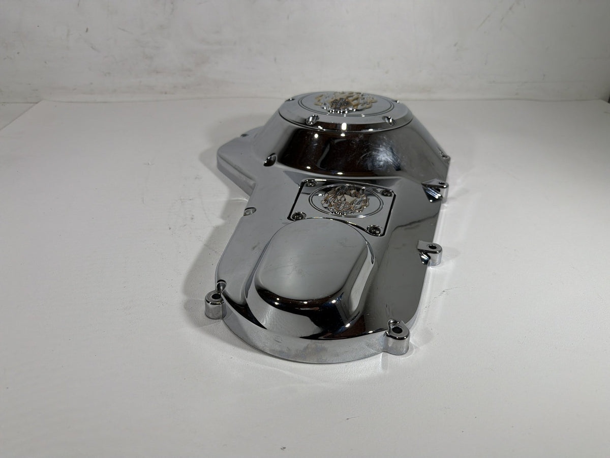 2004 Harley Electra Glide Touring Ultra OEM Outer Primary Clutch Cover FLAME
