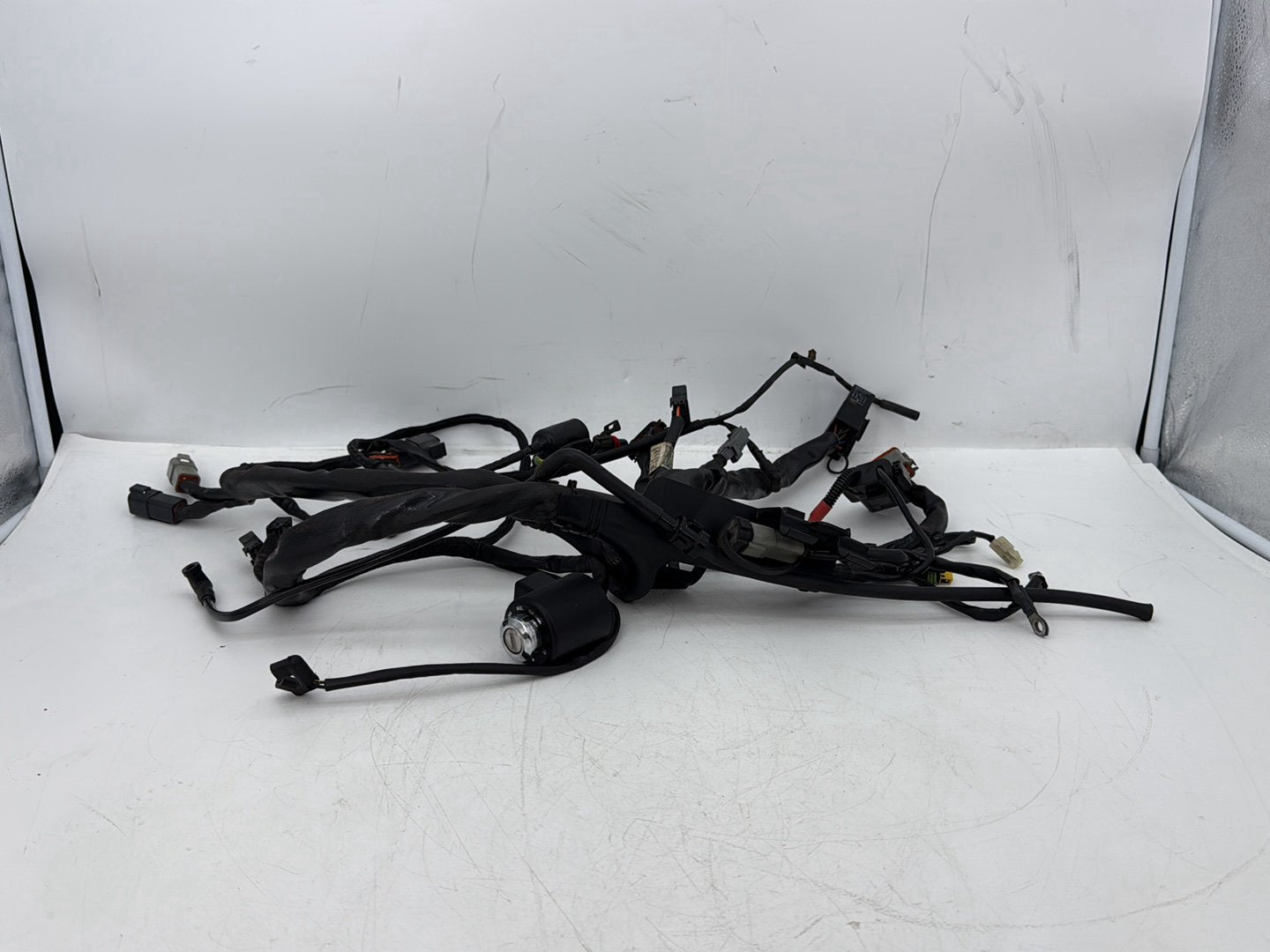 2006 Harley Sportster XL883C 883 Custom OEM Main Wire Wiring Harness Ignition Switch NOKey