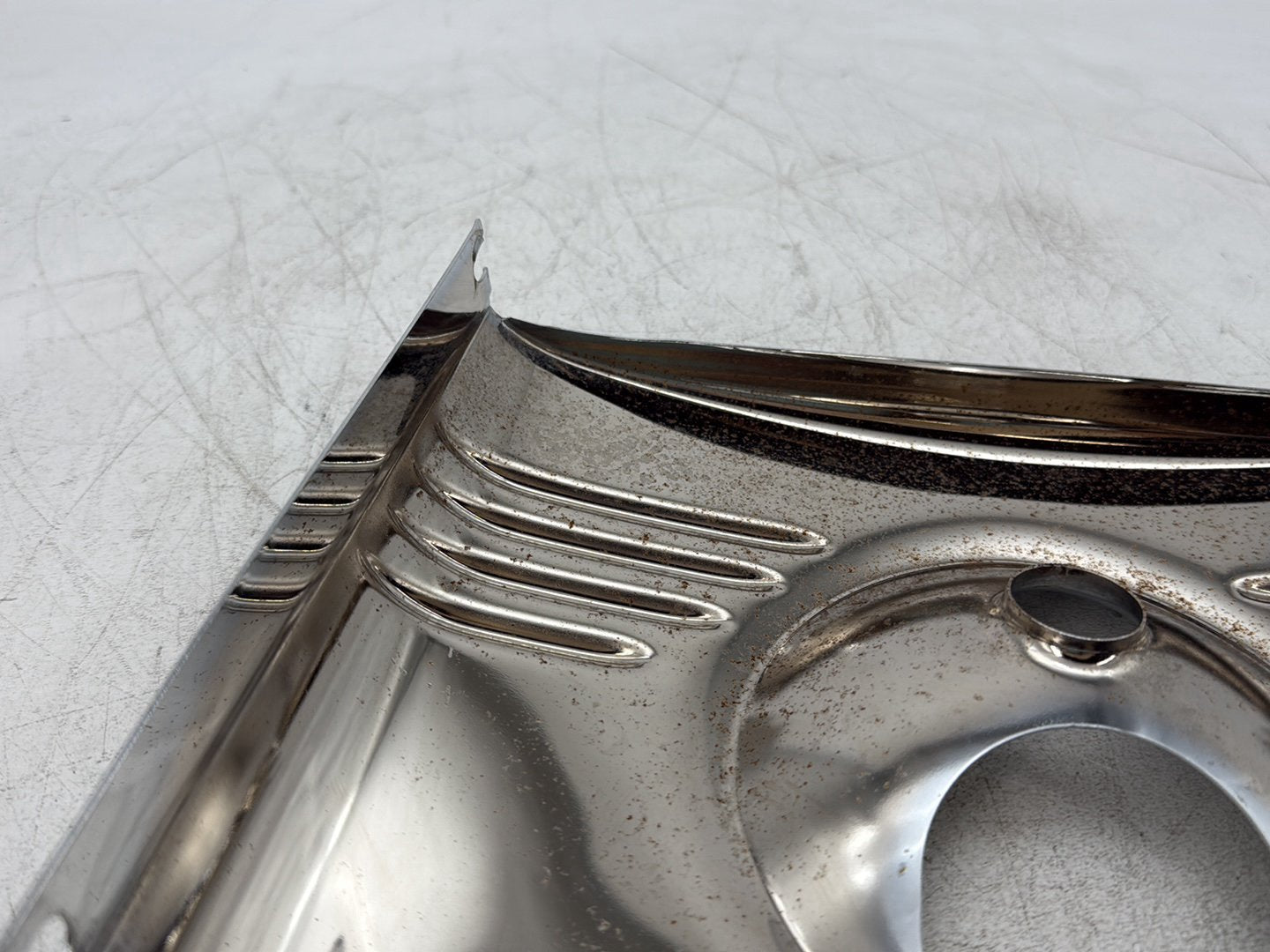 2013 Harley Heritage Softail Classic FLSTC OEM Front Upper Nacelle Headlight Cover Panel