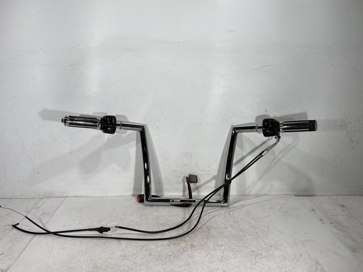 2005 Harley Road King Touring Police OEM Handlebars Left Right Switches Controls