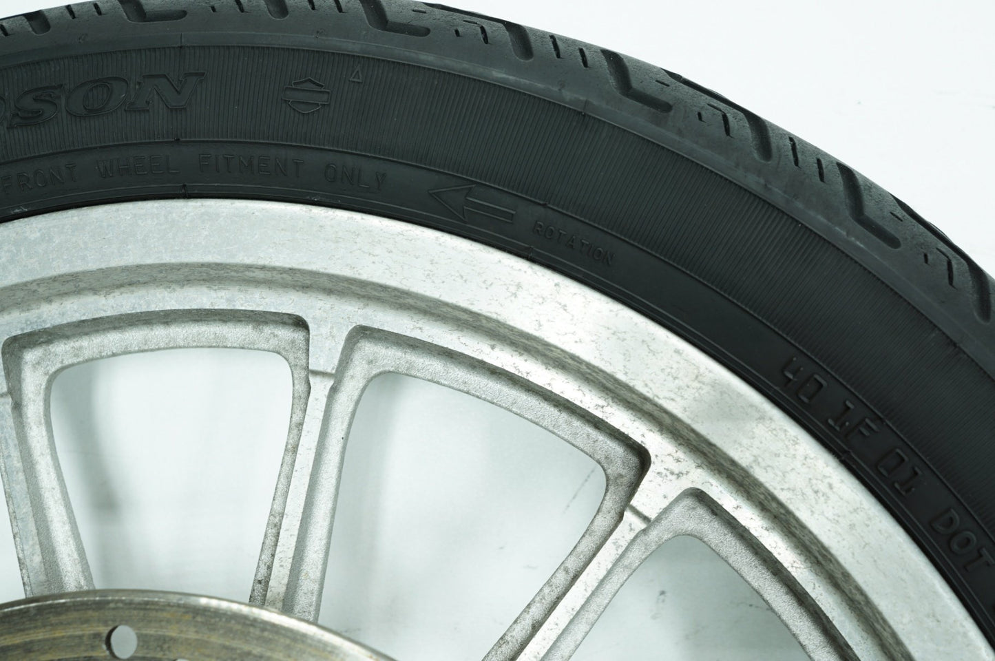 2004 - 2010 Harley-Davidson Sportster Low Front & Rear Wheel Rim Tire 43594-00A