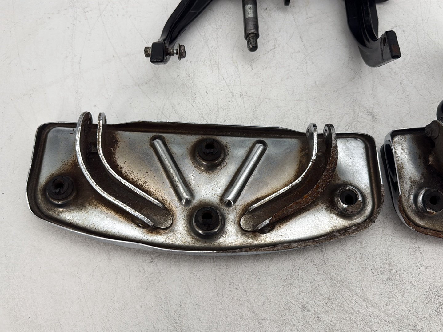 1997 Harley Softail Fat Boy FLSTF OEM Left Right Driver Floorboard Foot Rest