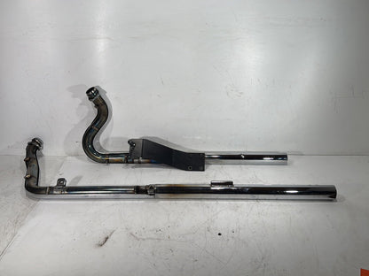 2003 Harley Dyna Wide Glide FXDWG OEM Exhaust Header Pipes Muffler Vance & Hines
