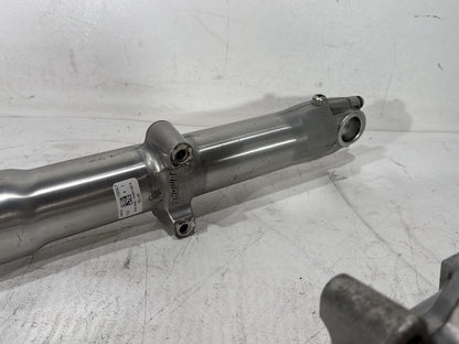 2013 Harley Heritage Softail Classic FLSTC OEM Front Triple Tree Set & LH RH Fork Legs Sliders