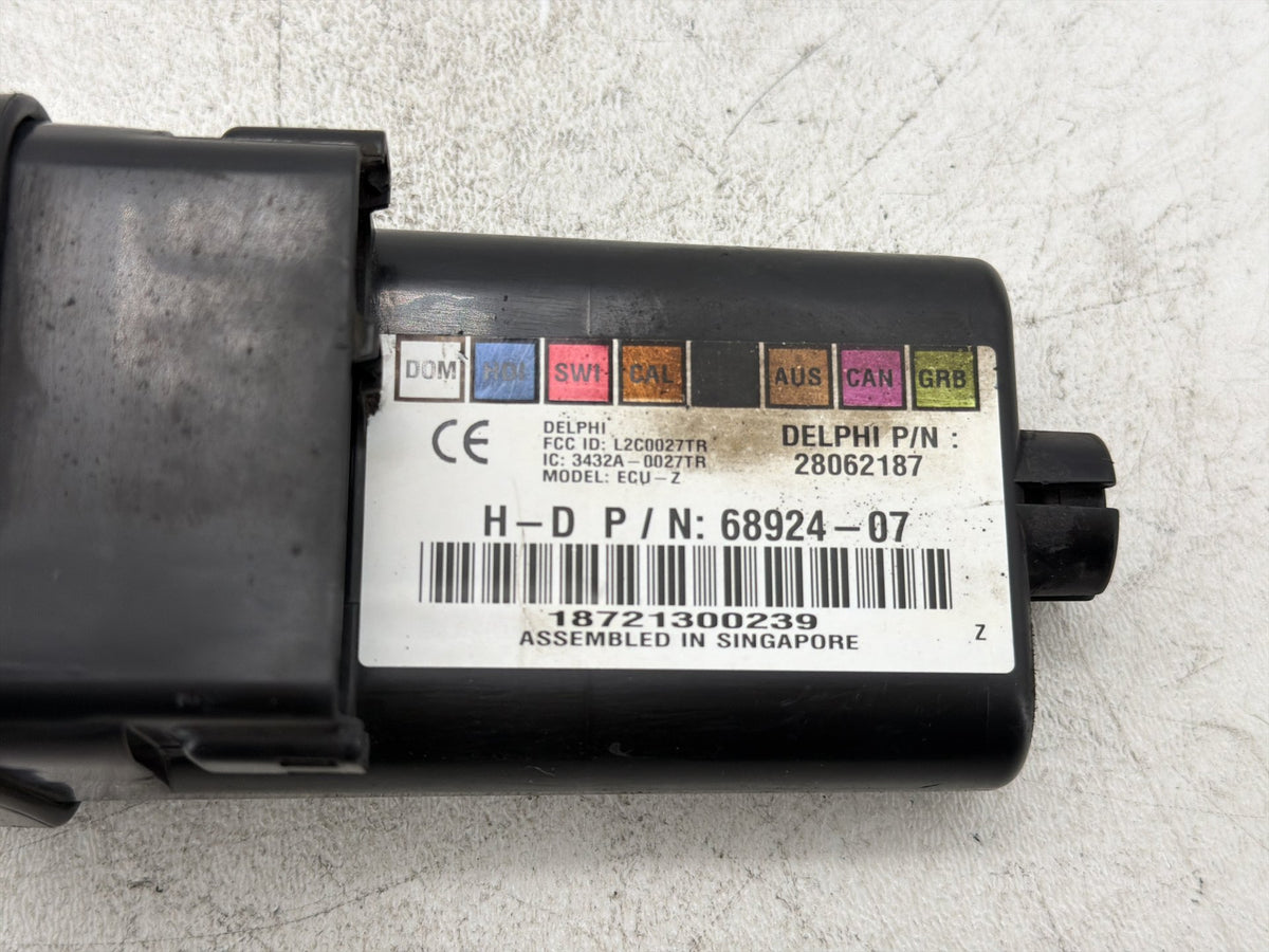 2012 Harley Electra Glide Touring Ultra OEM Turn Signal Security Module TSSM