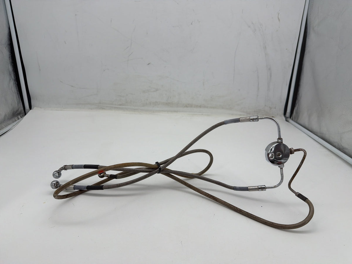2006 Harley Electra Glide Touring Classic OEM Front Brake Hose Line Pipe