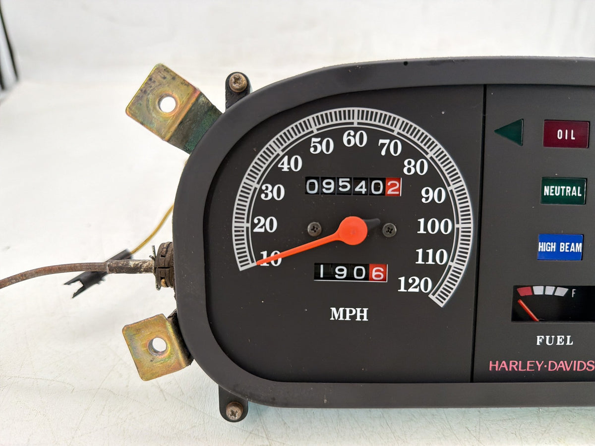 1991 Harley Electra Glide Touring OEM Speedo Tacho Speedometer Tachometer Gauges