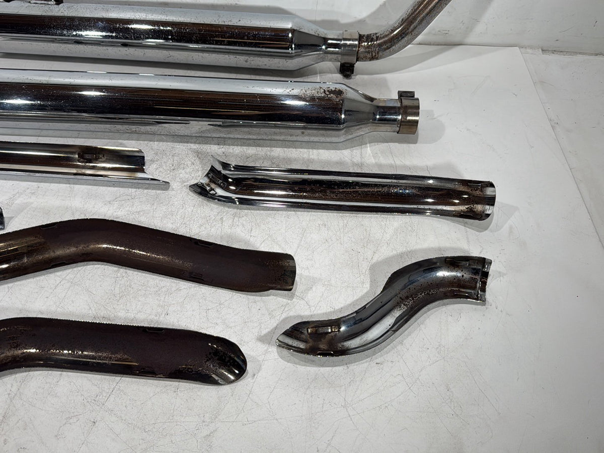1992 Harley Electra Glide Touring OEM Exhaust 1 Header Muffler Silencer Slip On