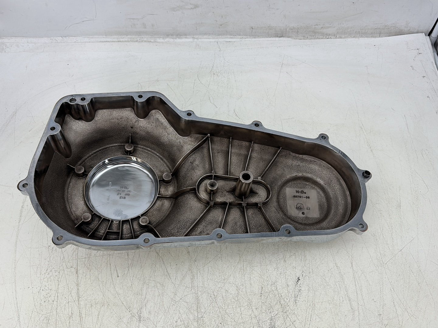 2012 Harley Dyna Super Glide Custom FXDCI OEM Outer Primary Clutch Cover