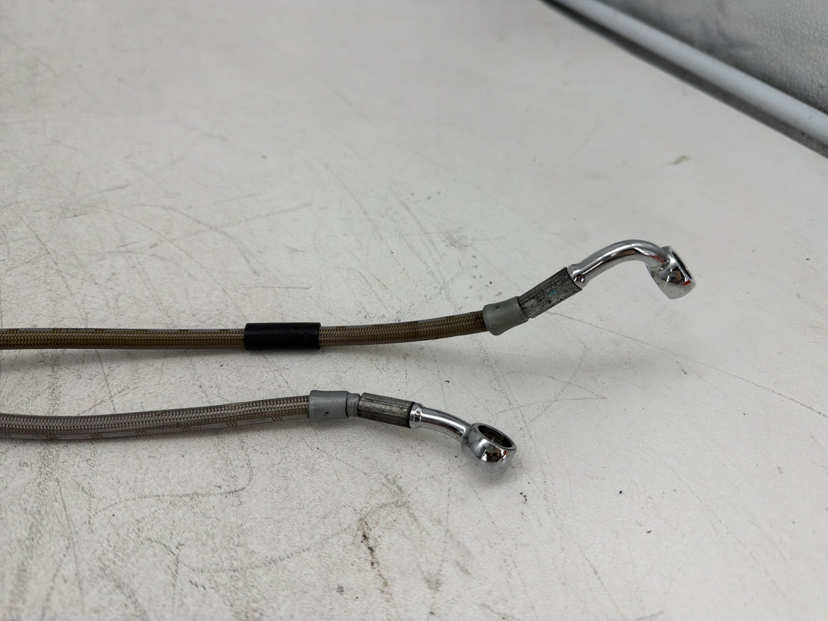 2004 Harley Heritage Softail Classic FLSTCI OEM Front Brake Hose Line Pipe