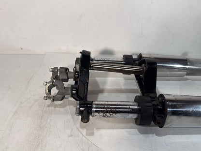 2007 - 2012 Harley-Davidson Touring Street Glide Front Triple Tree Set & LH RH Fork Legs Sliders