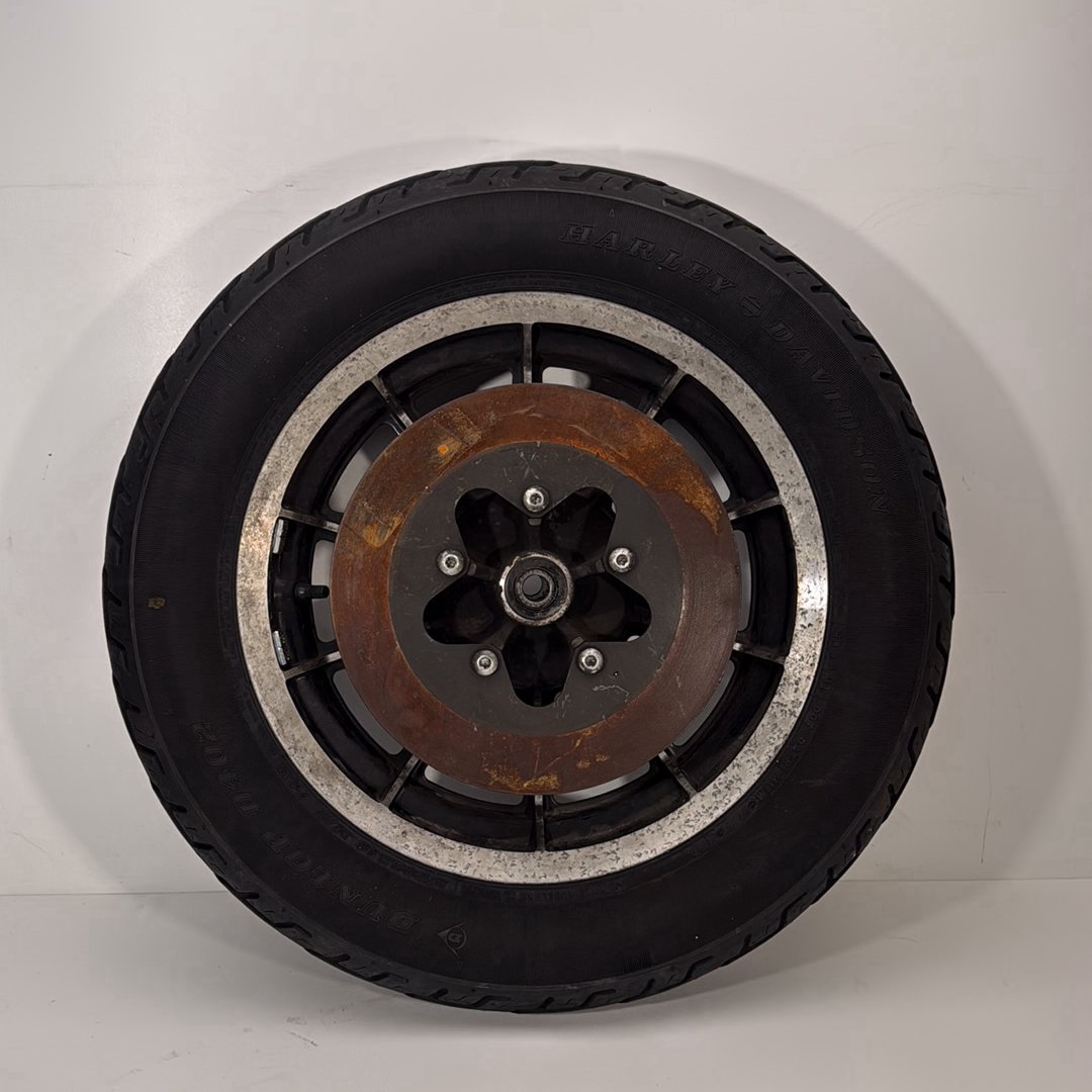 1984 - 1998 Harley-Davidson Touring Road King Police Rear Wheel Rim Tire  	43402-87A