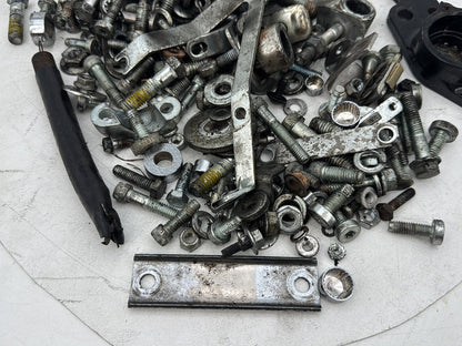 1999 - 2006 Harley-Davidson Touring Electra Glide Classic Hardware Bolts Nuts & Brackets w/ Left Right Swingarm Brackets
