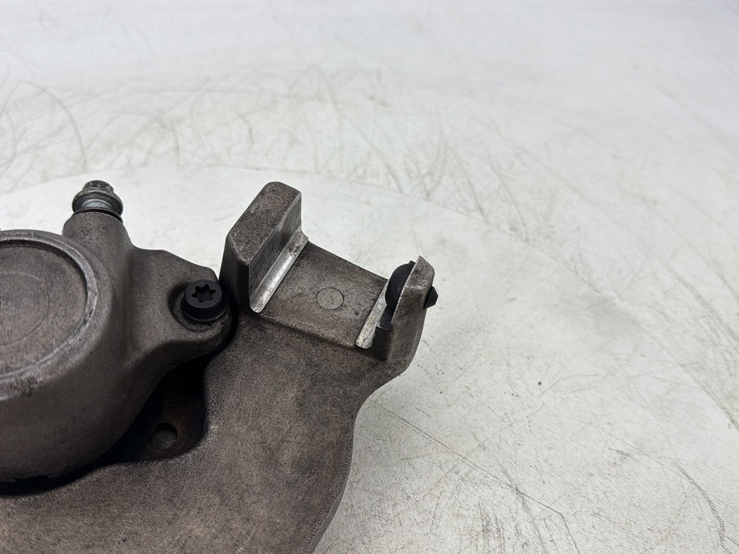 1998 Harley Touring FLHTCUI Electra Glide Ultra OEM Rear Back Brake Caliper w/ Bracket