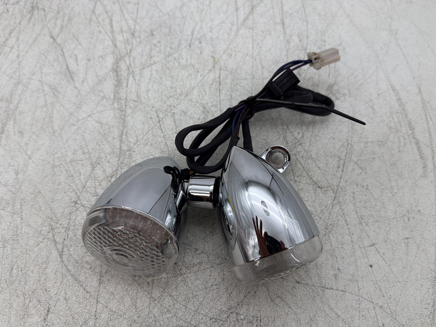 2007 Harley Dyna Street Bob FXDBI OEM Front Left Right Turn Signal Indicators